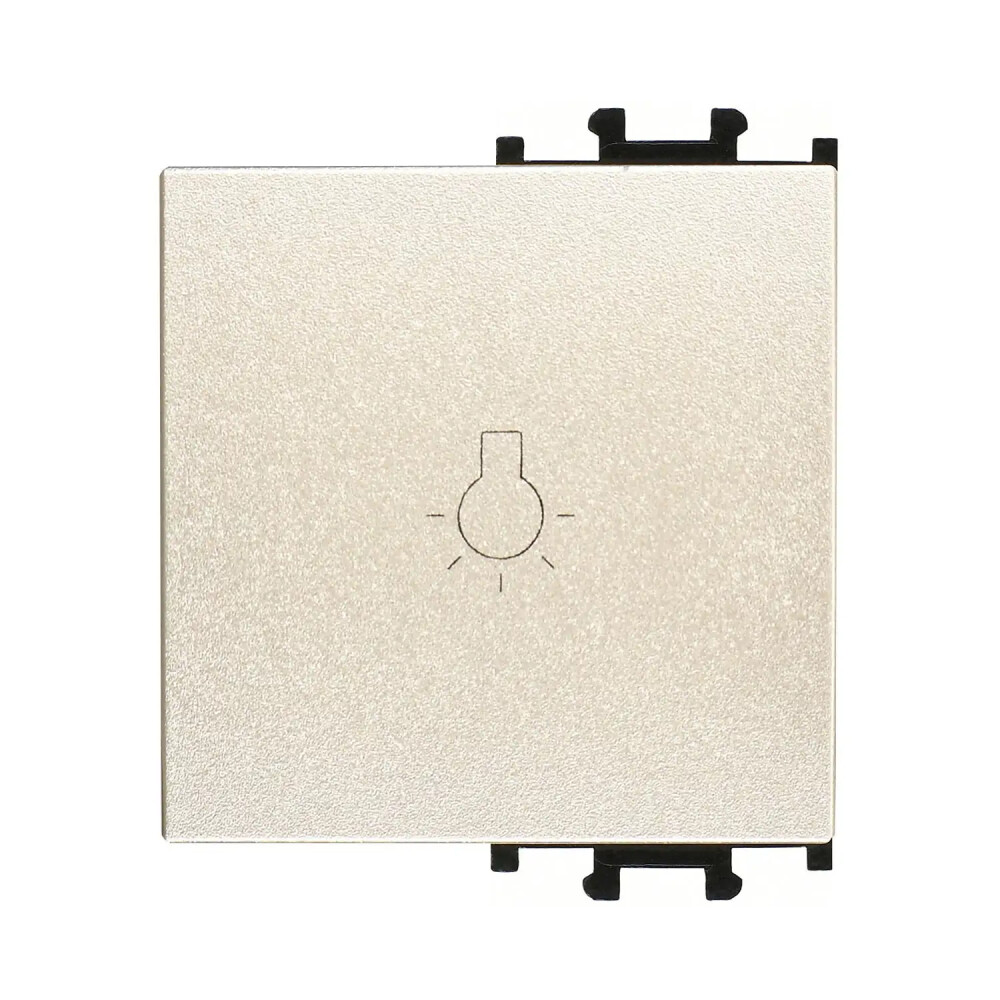 Domino Kapak Liht, 2M, Metalik Bej - Günsan Elektrik