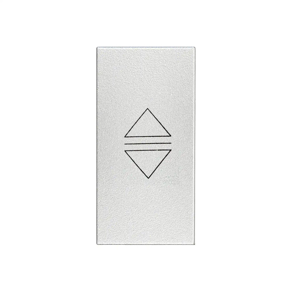 Domino Kapak Tekli Stor/Jaluzi, 1M, Gümüş - Günsan Elektrik