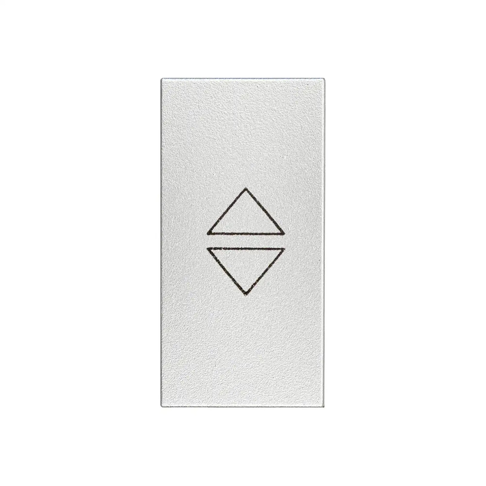 Domino Kapak Vavien, 1M, Gümüş - Günsan Elektrik