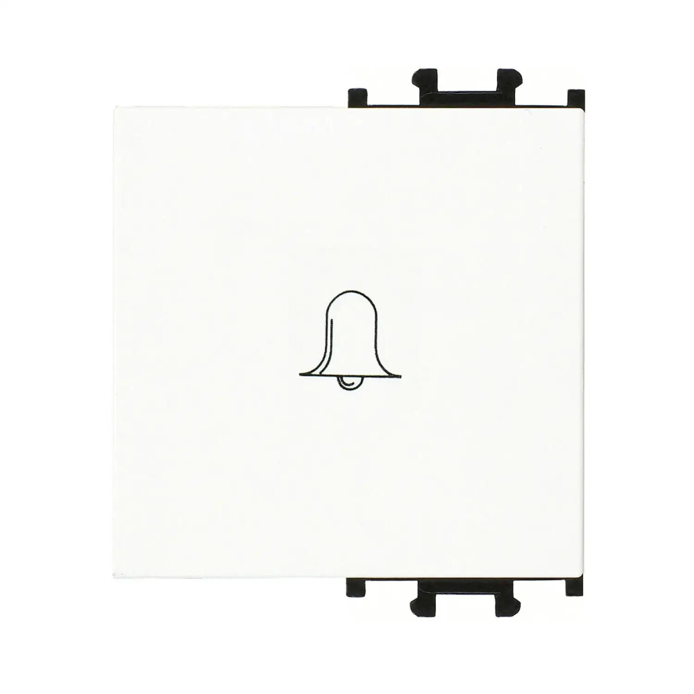 Domino Kapak Zil Butonu, 2M, Beyaz - Günsan Elektrik