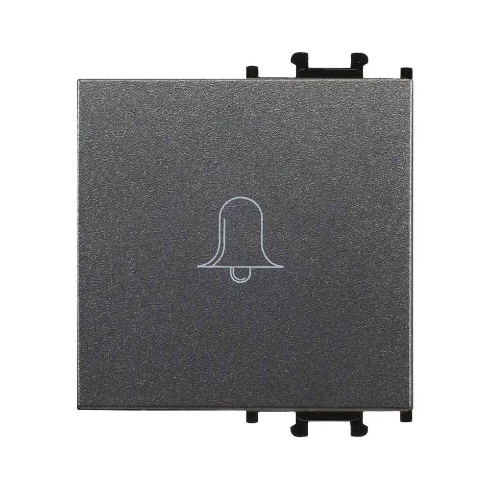 Domino Kapak Zil Butonu, 2M, Füme - Günsan Elektrik