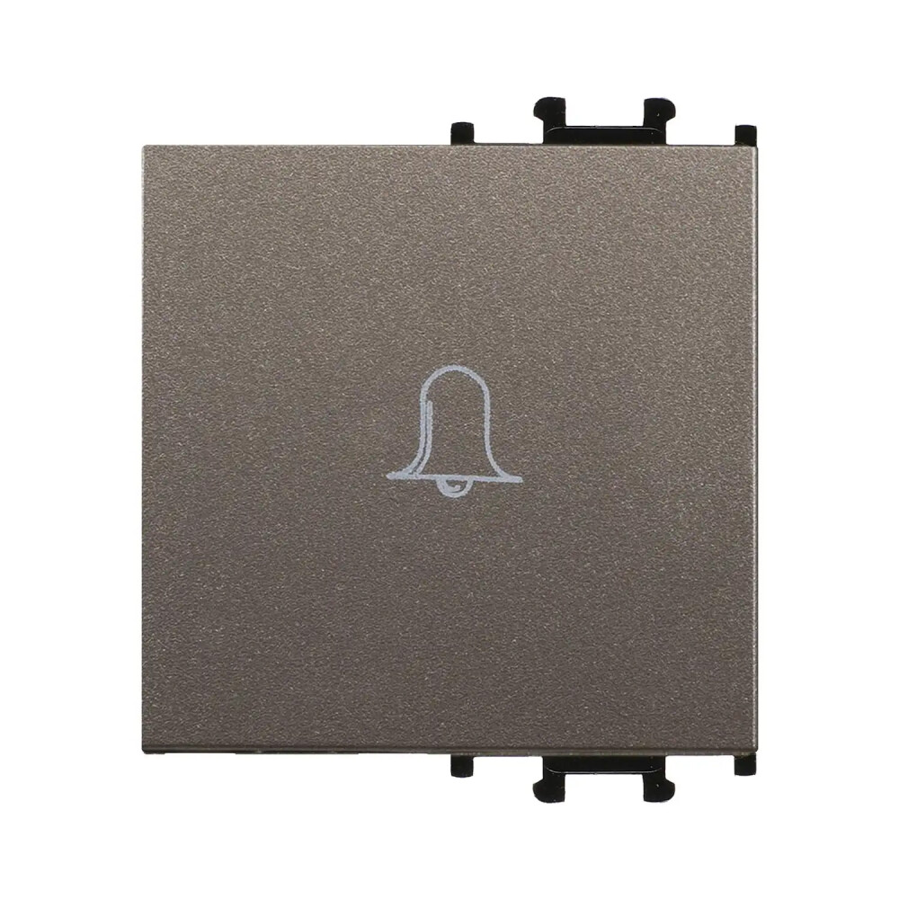 Domino Kapak Zil Butonu, 2M, Mocha - Günsan Elektrik