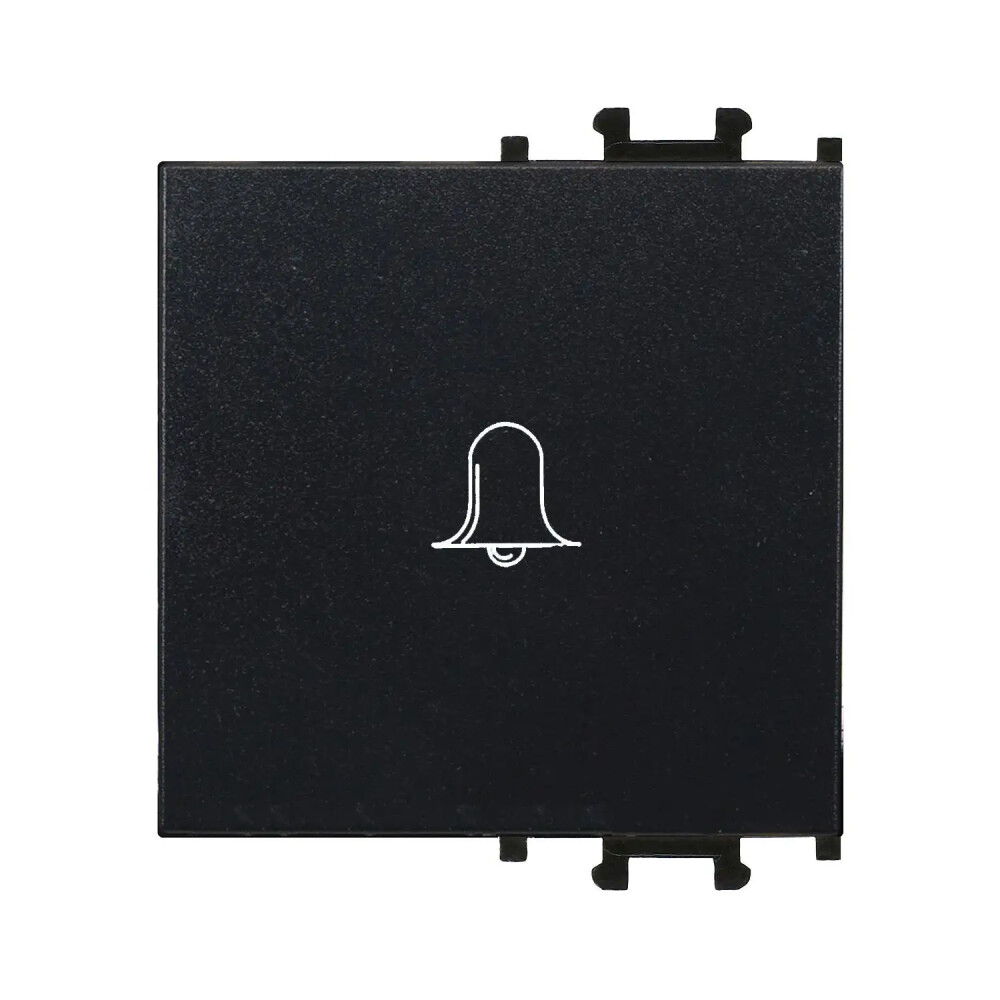 Domino Kapak Zil Butonu, 2M, Siyah - Günsan Elektrik