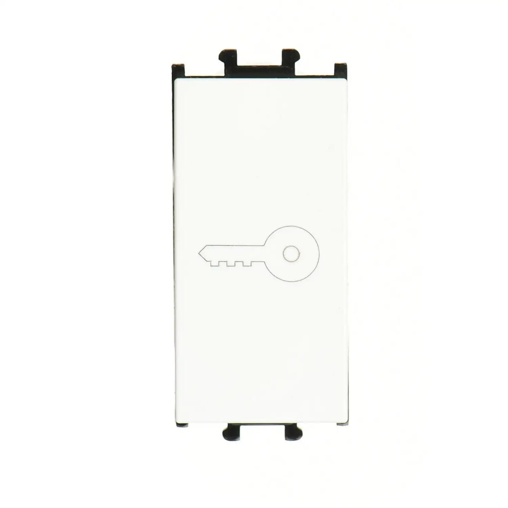 Domino Kapı Otomatiği, 1M, Beyaz (Mekanizma + Tuş/Kapak) - Günsan