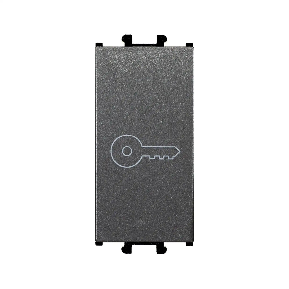 Domino Kapı Otomatiği, 1M, Füme (Mekanizma + Tuş/Kapak) - Günsan