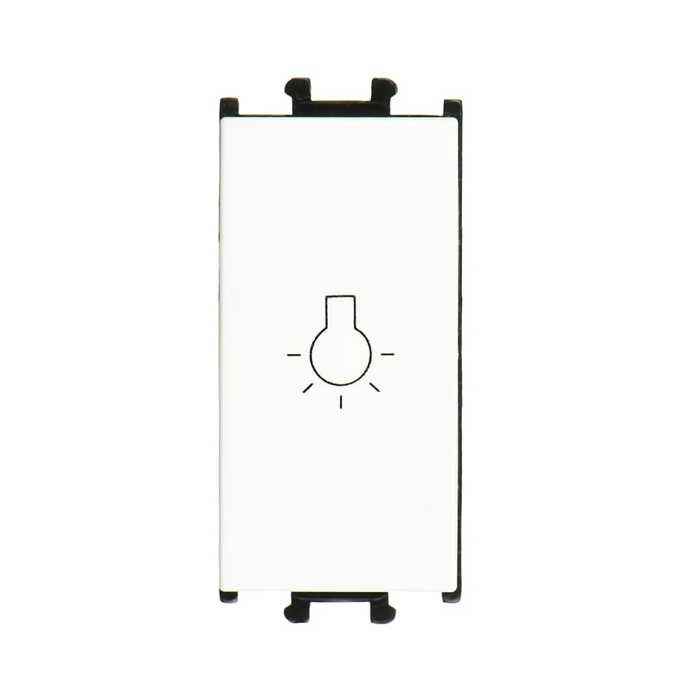 Domino Liht, 1M, Beyaz (Mekanizma + Tuş/Kapak) - Günsan Elektrik