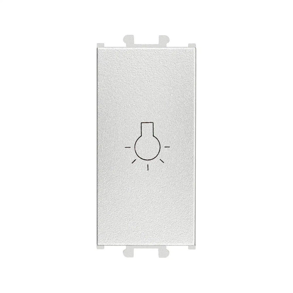 Domino Liht, 1M, Gümüş (Mekanizma + Tuş/Kapak) - Günsan Elektrik