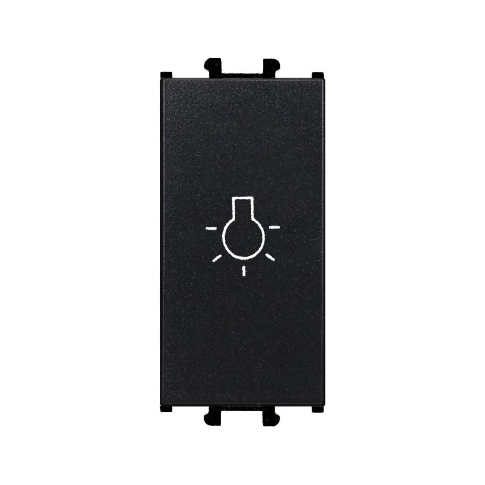 Domino Liht, 1M, Siyah (Mekanizma + Tuş/Kapak) - Günsan