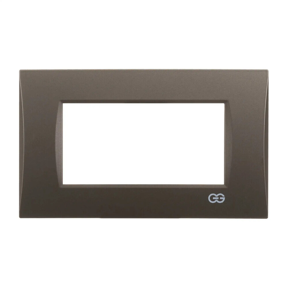 Domino Mode Dörtlü Çerçeve, 4M, Mocha - Günsan Elektrik