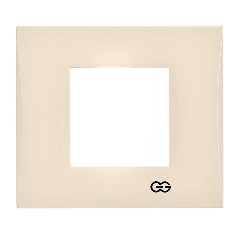 Domino Mode İkili Çerçeve, 2M, Krem - Günsan Elektrik