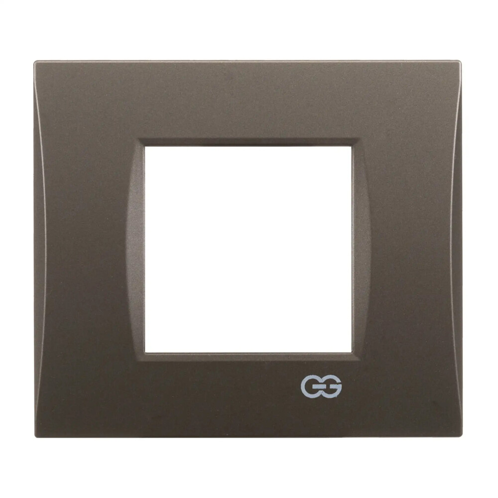 Domino Mode İkili Çerçeve, 2M, Mocha - Günsan Elektrik