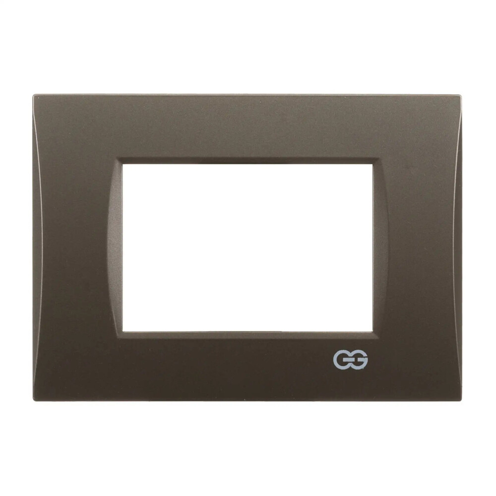 Domino Mode Üçlü Çerçeve, 3M, Mocha - Günsan Elektrik