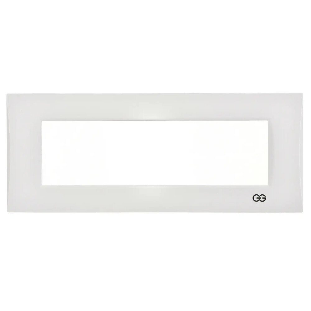 Domino Mode Yedili Çerçeve, 7M, Beyaz - Günsan Elektrik