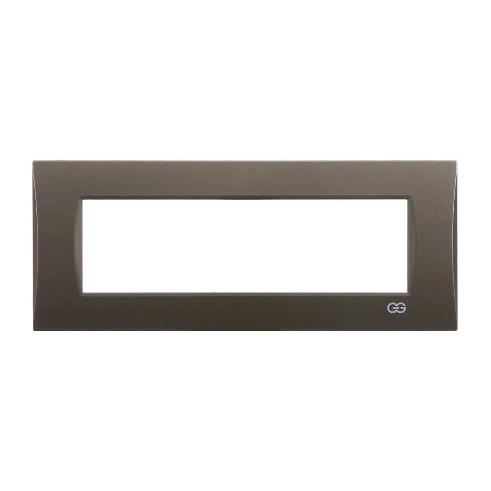 Domino Mode Yedili Çerçeve, 7M, Mocha - Günsan Elektrik