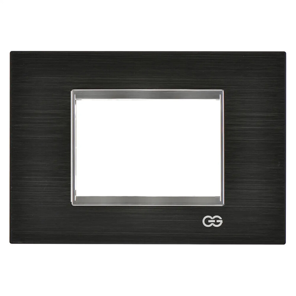 Domino Siyah Inox Çerçeve / Çıtası Krom, 3M - Günsan Elektrik