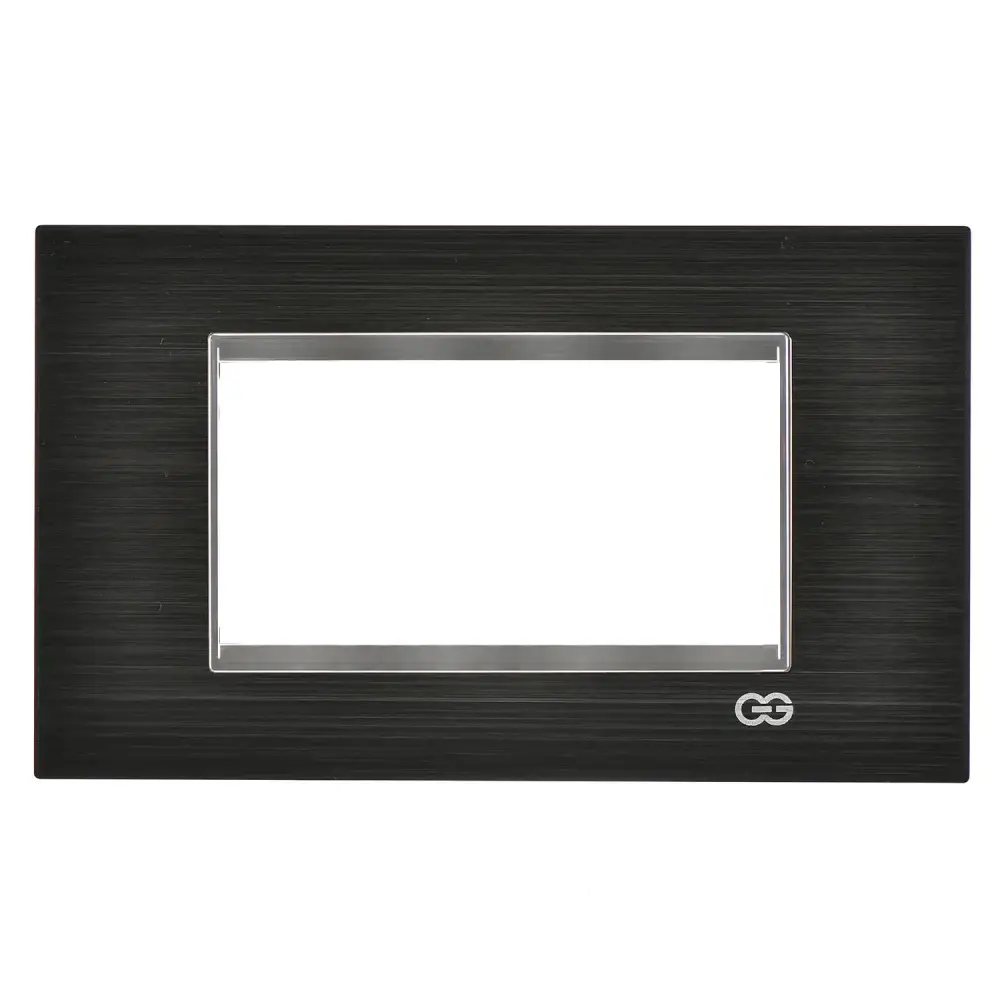 Domino Siyah Inox Çerçeve / Çıtası Krom, 4M - Günsan