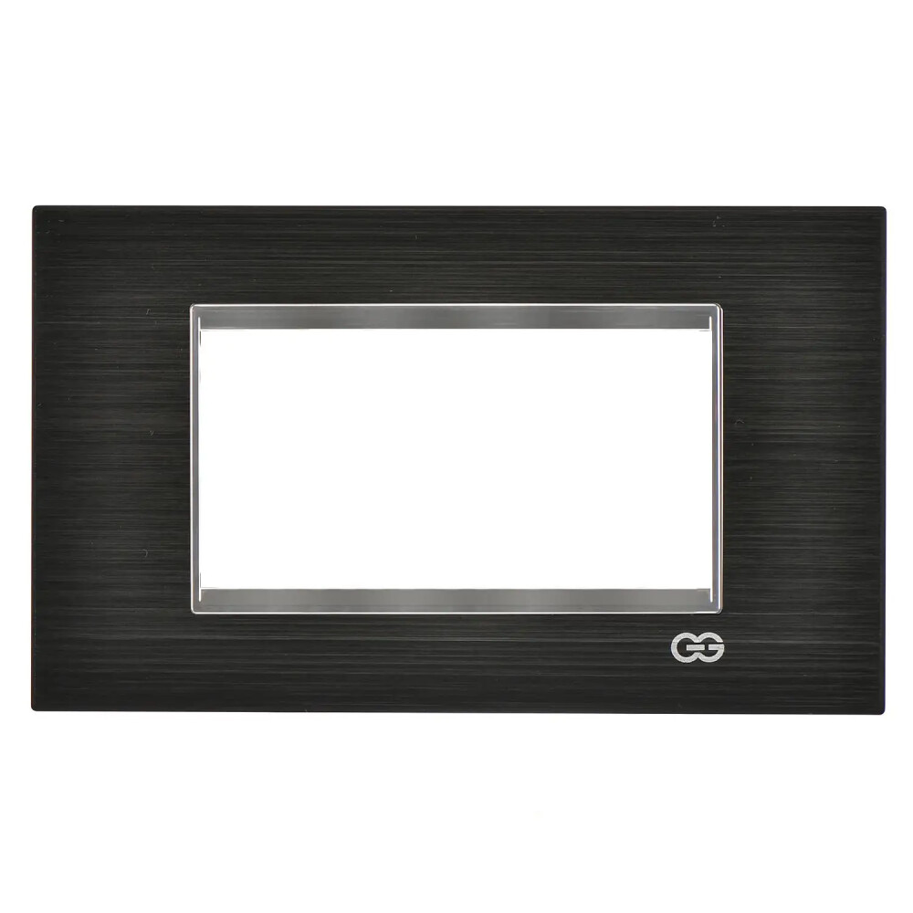 Domino Siyah Inox Çerçeve / Çıtası Krom, 4M - Günsan Elektrik