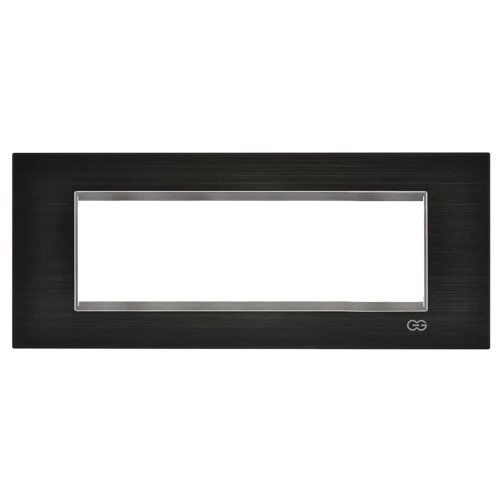 Domino Siyah Inox Çerçeve / Çıtası Krom, 7M - Günsan Elektrik