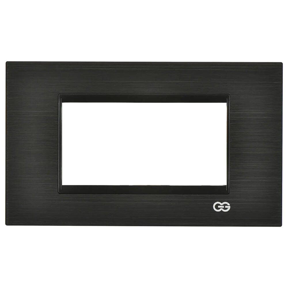 Domino Siyah Inox Çerçeve / Çıtası Siyah, 4M - Günsan Elektrik