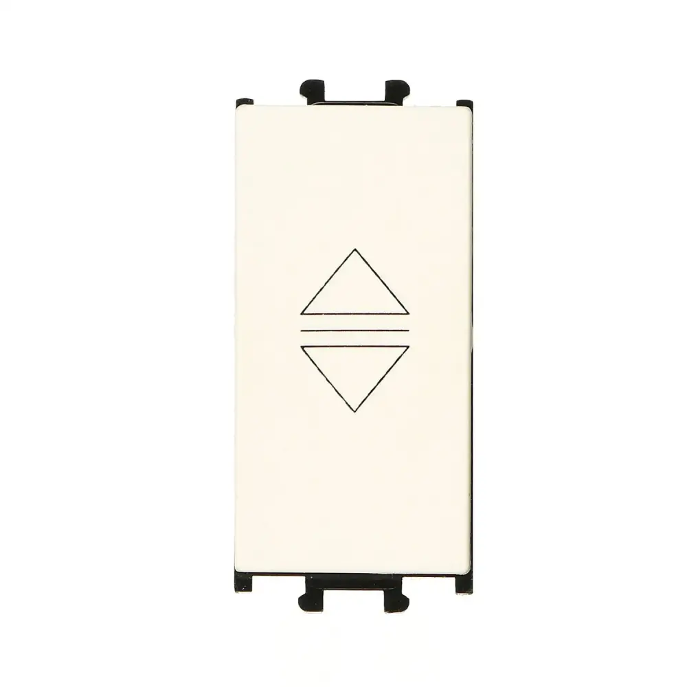 Roller Blind Switch, 1 Gang, 1M, Cream - Günsan