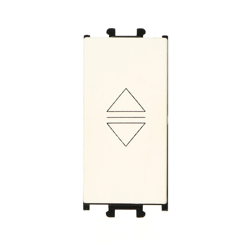 Roller Blind Switch, 1 Gang, 1M, Cream - Günsan