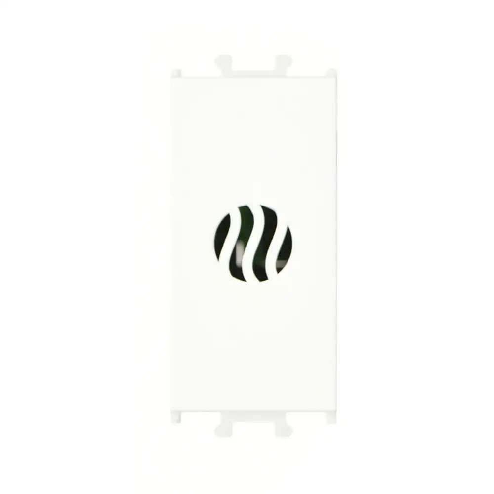 Domino Uyarı Zili (Buzzer), 1M, Beyaz (Mekanizma + Tuş/Kapak) - 1