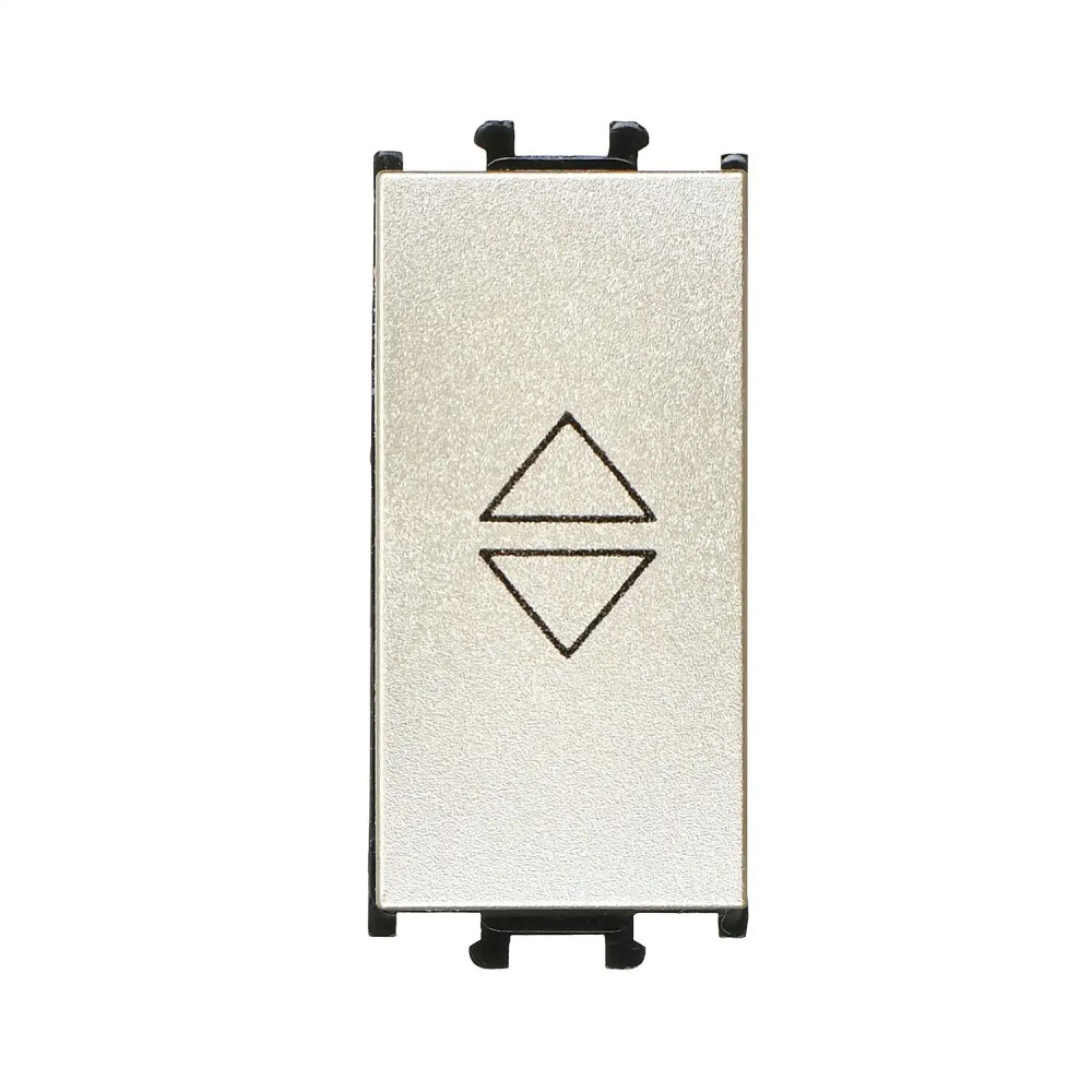 Domino Vavien, 1M, Metalik Bej (Mekanizma + Tuş/Kapak) - Günsan Elektrik