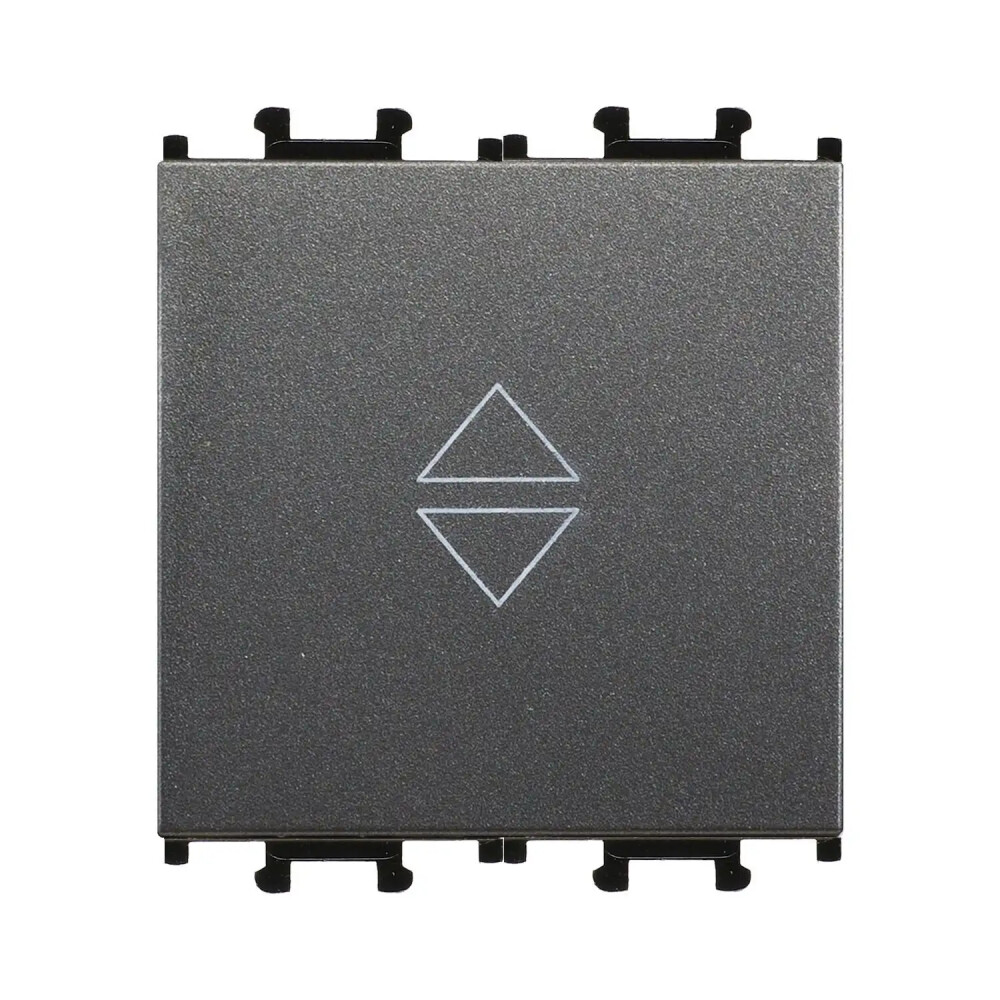 Domino Vavien Geniş, 2M, Füme (Mekanizma + Tuş/Kapak) - Günsan Elektrik