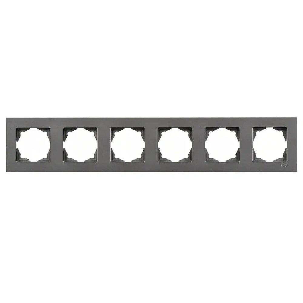 6 Gang Frame, Smoked Gray - Günsan