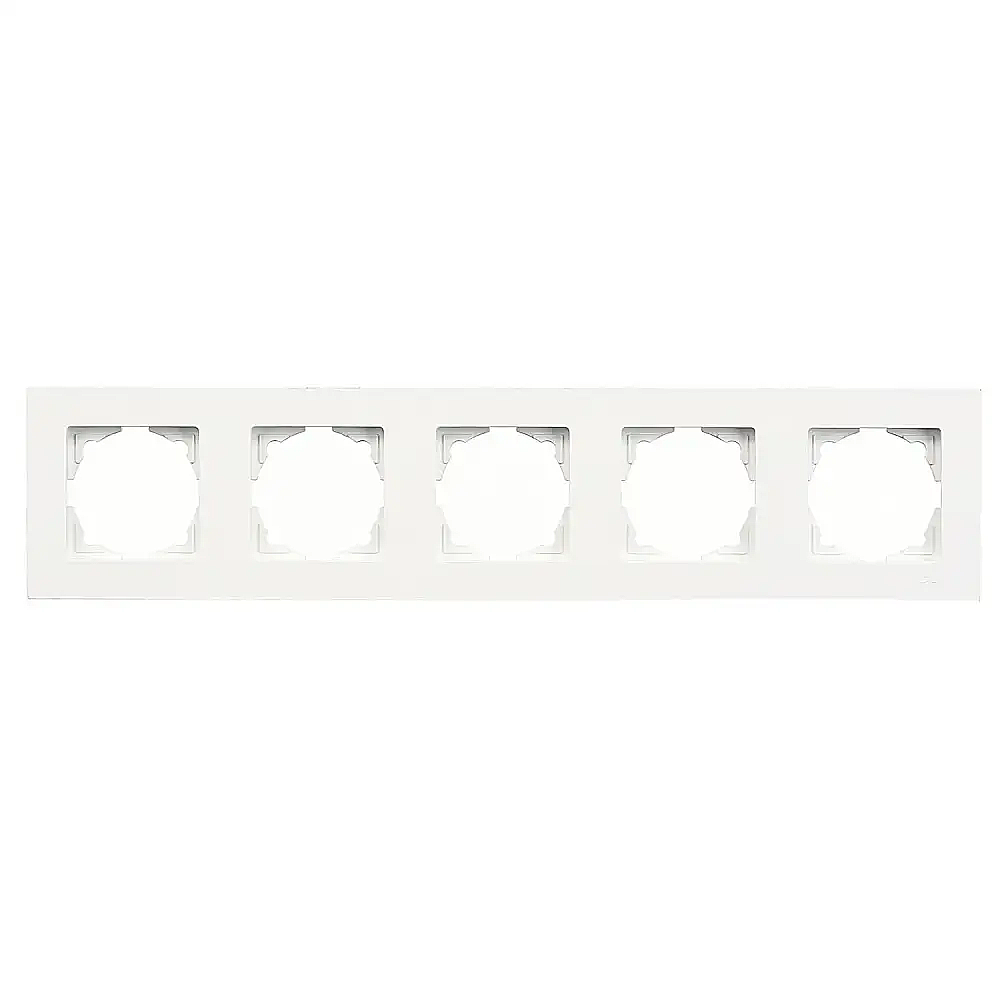 5 Gang Frame, White - Günsan