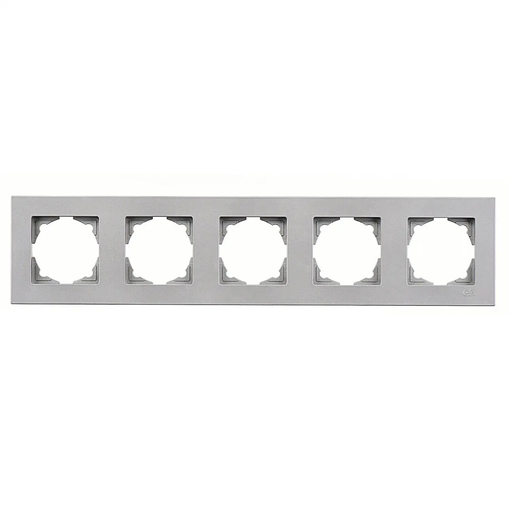 Eqona Beşli Çerçeve, Gümüş - Günsan Elektrik