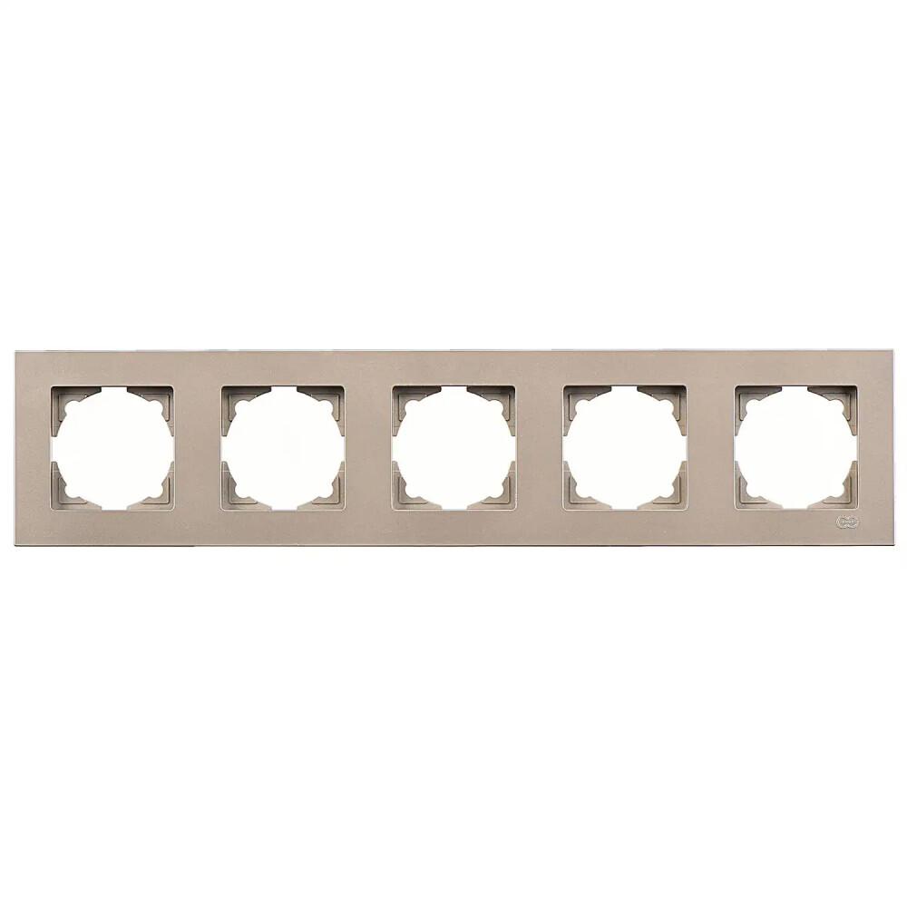 Eqona Beşli Çerçeve, Metalik Bej - Günsan