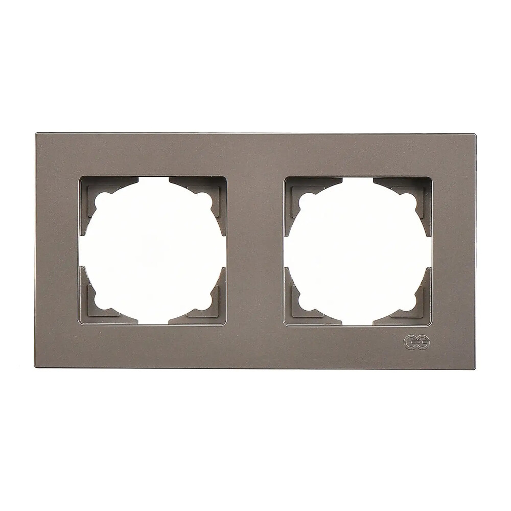 Eqona İkili Çerçeve, Mocha - Günsan Elektrik