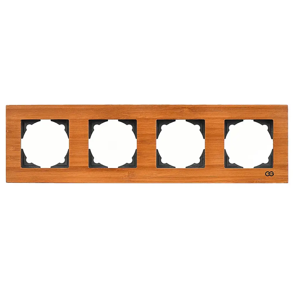 Eqona Noble Eqona Ahşap Dörtlü Çerçeve, Bambu 