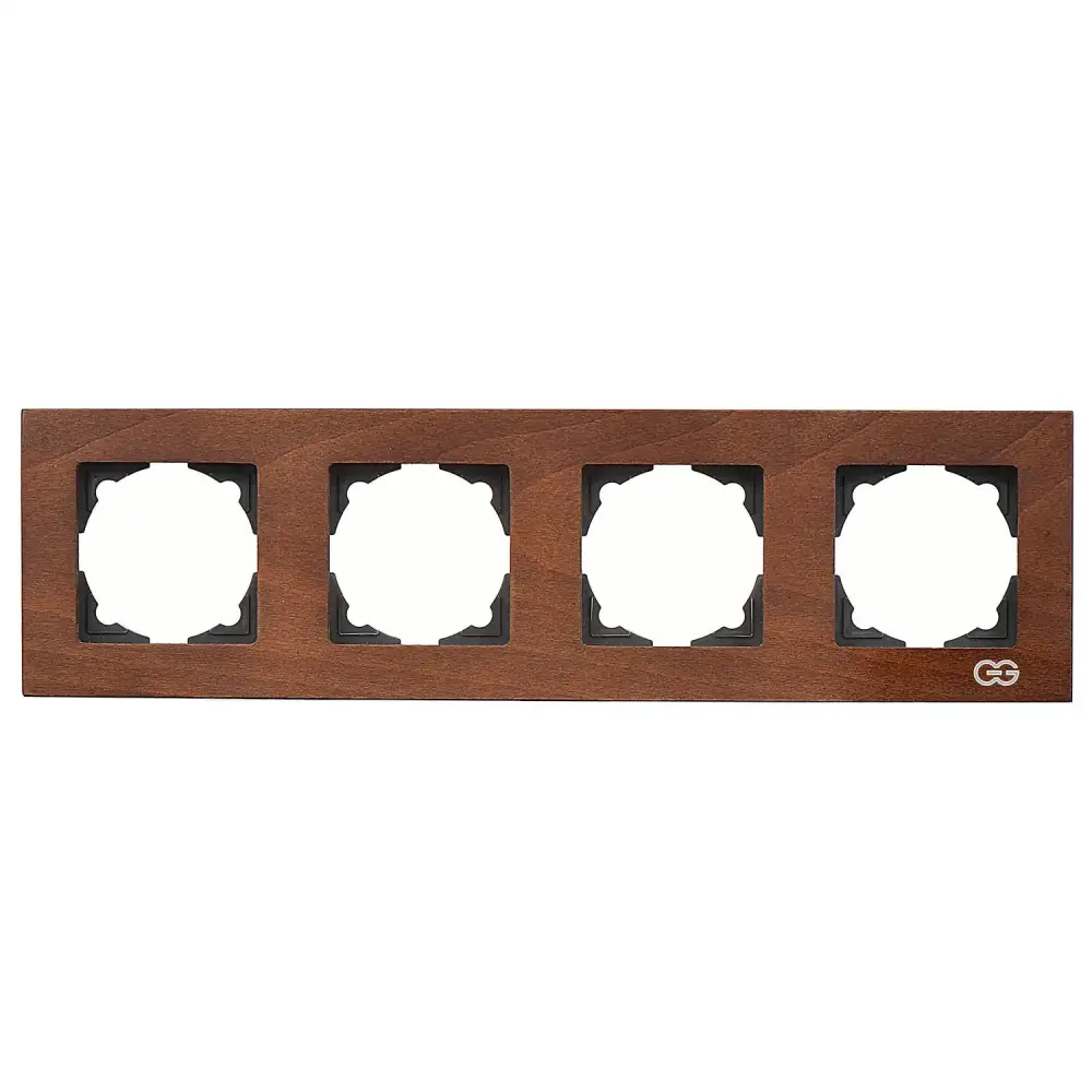 Eqona Noble Eqona Ahşap Dörtlü Çerçeve, Ceviz 