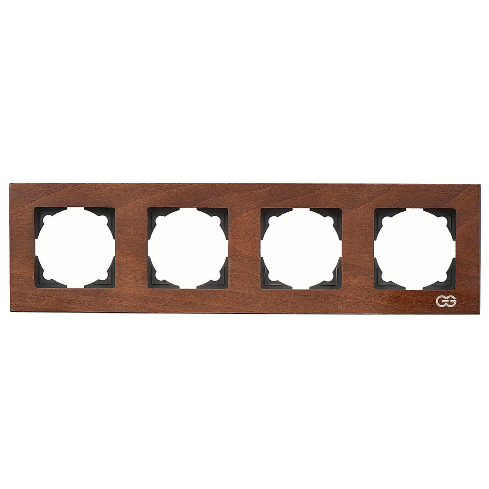 Eqona Noble Eqona Ahşap Dörtlü Çerçeve, Ceviz - Günsan Elektrik