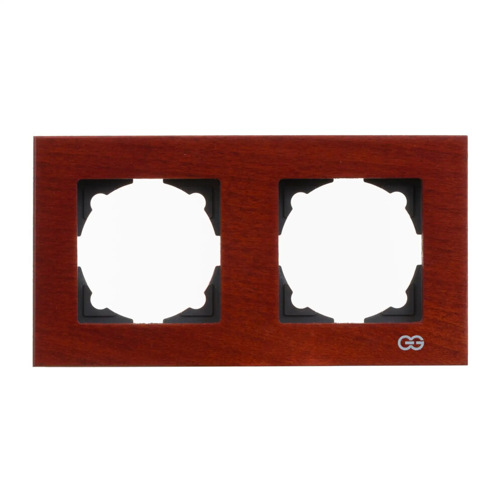 Eqona Noble Eqona Ahşap İkili Çerçeve, Kiraz - Günsan Elektrik