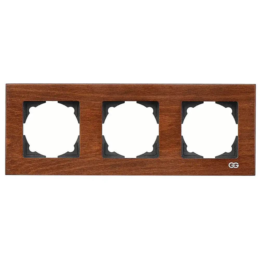 Eqona Noble Eqona Ahşap Üçlü Çerçeve, Ceviz 