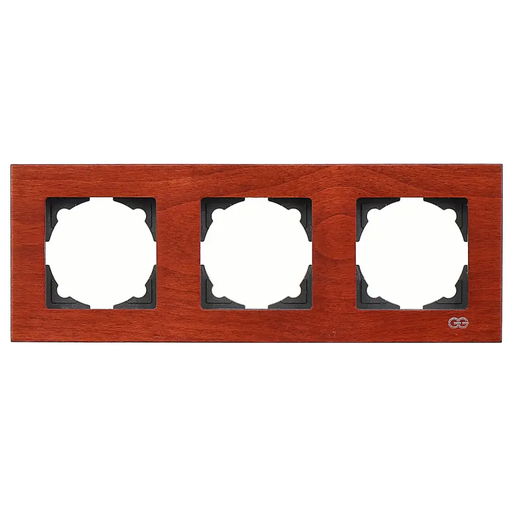 Eqona Noble Eqona Ahşap Üçlü Çerçeve, Kiraz - 1