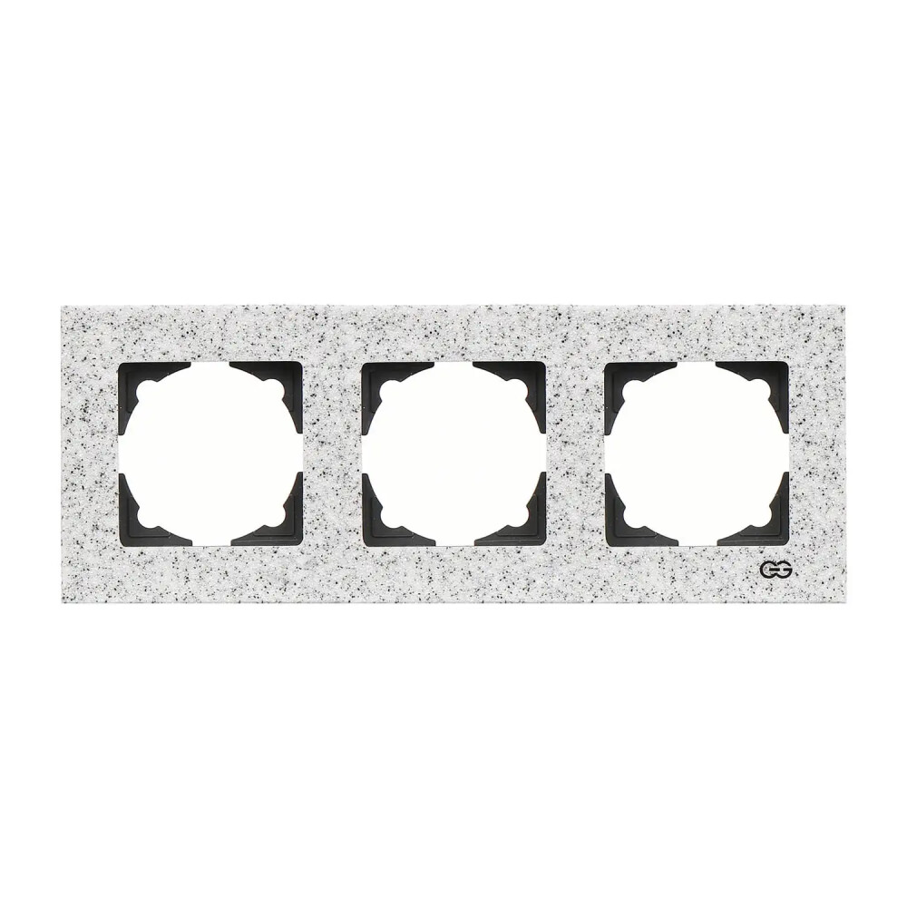 Eqona Noble Eqona Corian Üçlü Çerçeve, Dusk - Günsan Elektrik