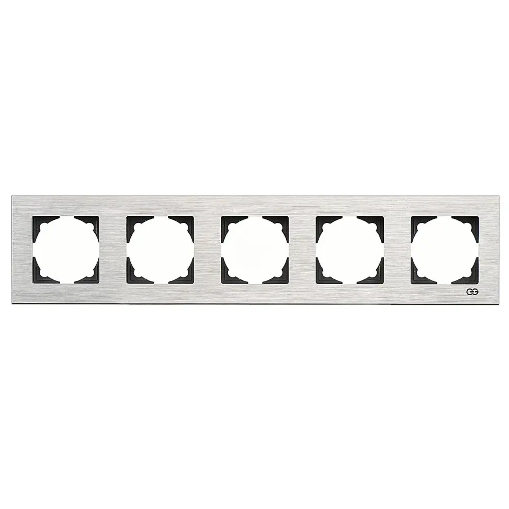 Eqona Noble Eqona Inox Beşli Çerçeve, Gümüş - 1