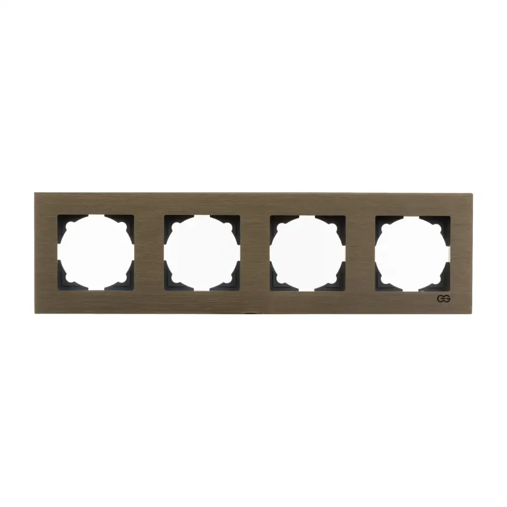 Eqona Noble Eqona Inox Dörtlü Çerçeve, Bronz - 1