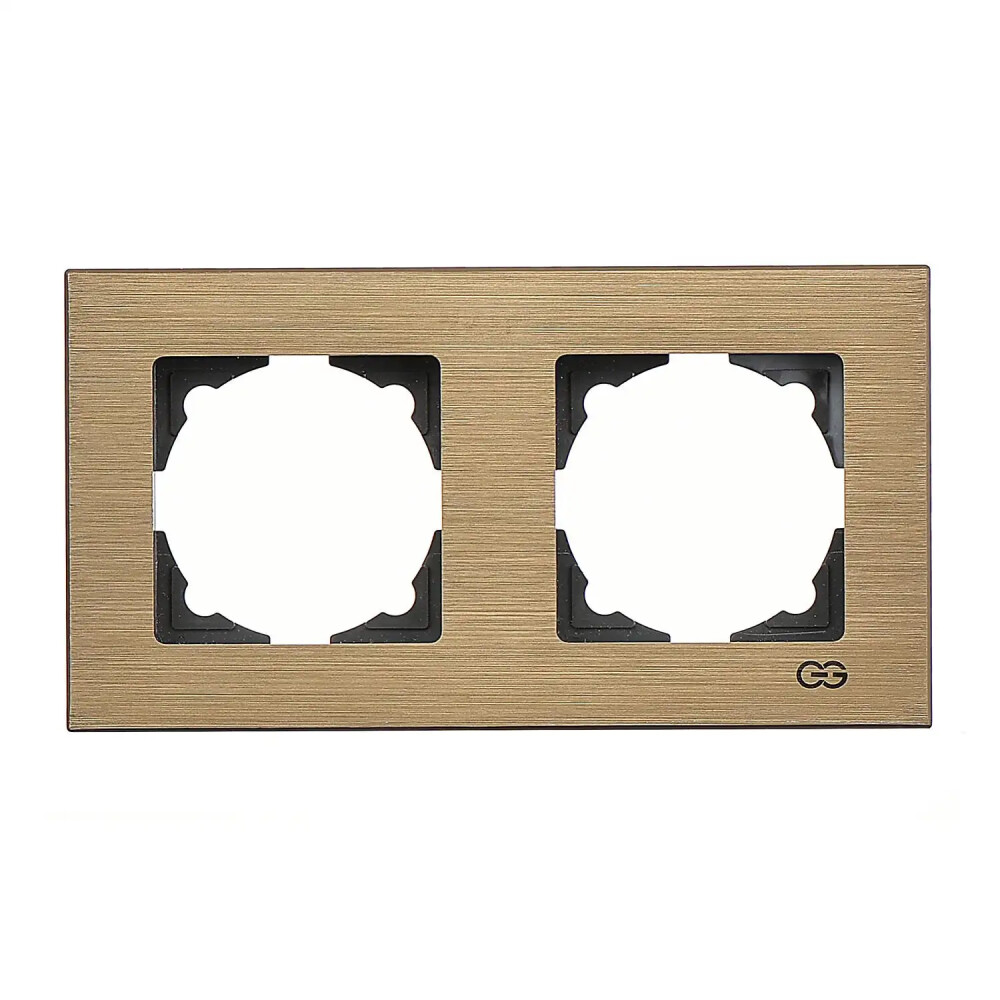 Eqona Noble Eqona Inox İkili Çerçeve, Bronz - Günsan Elektrik