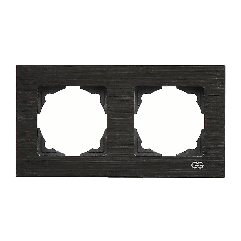 Eqona Noble Eqona Inox İkili Çerçeve, Siyah - 1