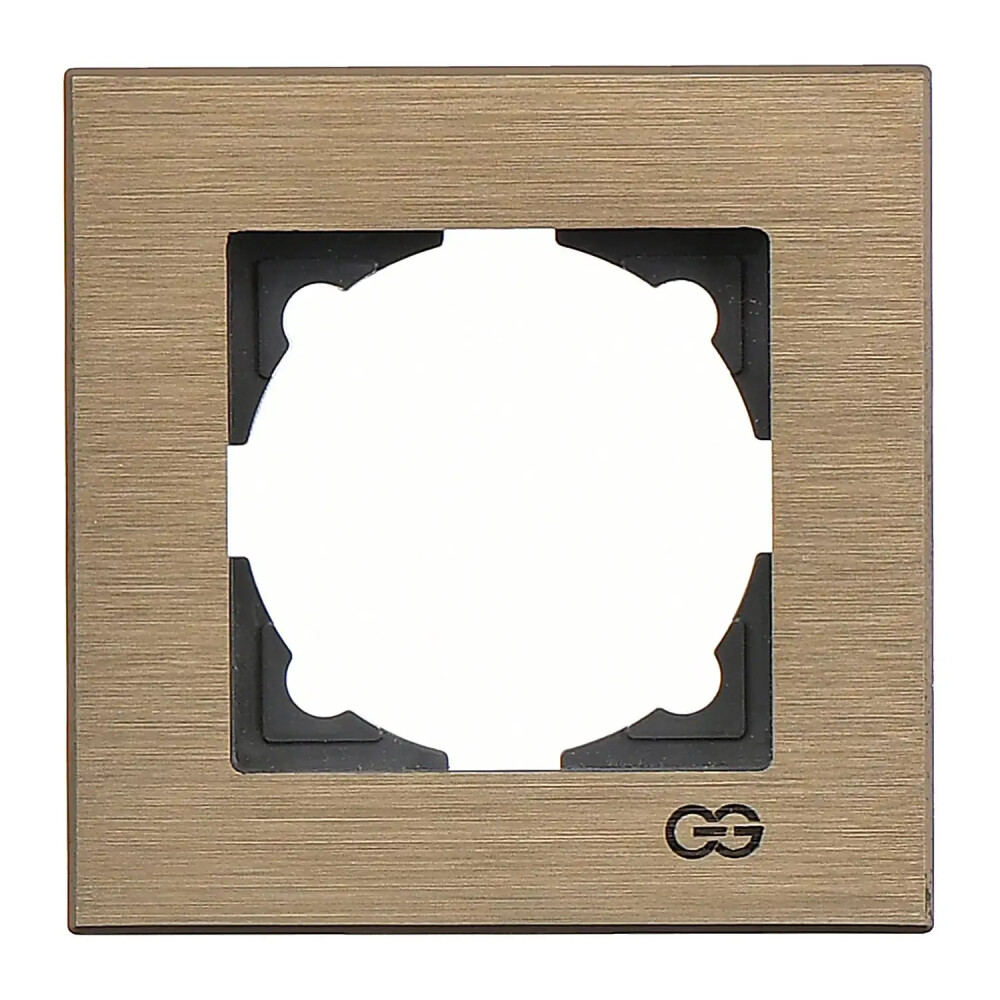 Eqona Noble Eqona Inox Tekli Çerçeve, Bronz - Günsan Elektrik