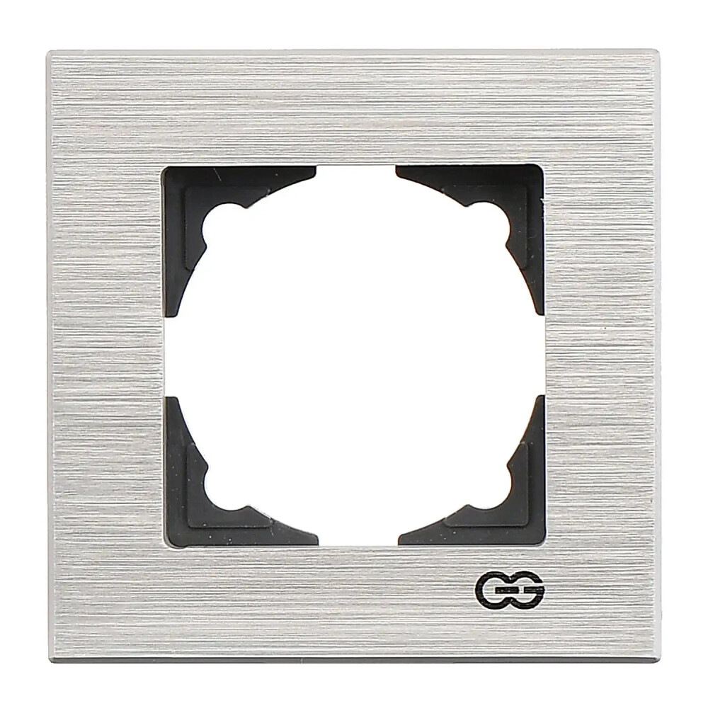 Eqona Noble Eqona Inox Tekli Çerçeve, Gümüş - Günsan Elektrik