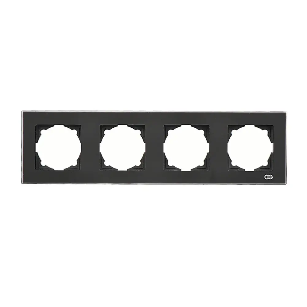 Eqona Noble Eqona Pleksi Dörtlü Çerçeve, Siyah 