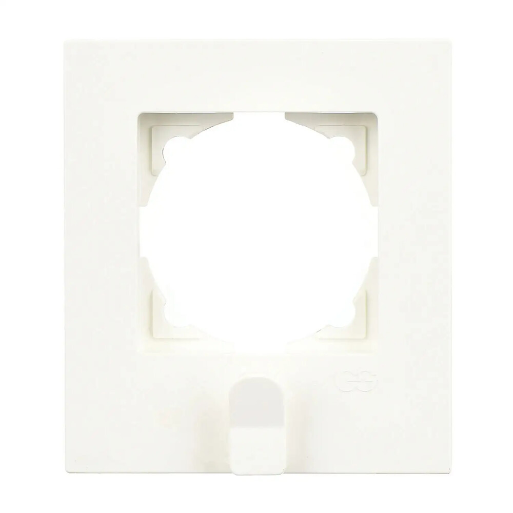 Eqona Pratik Anahtarlık Çerçeve, Fildişi Beyazı - Günsan Elektrik