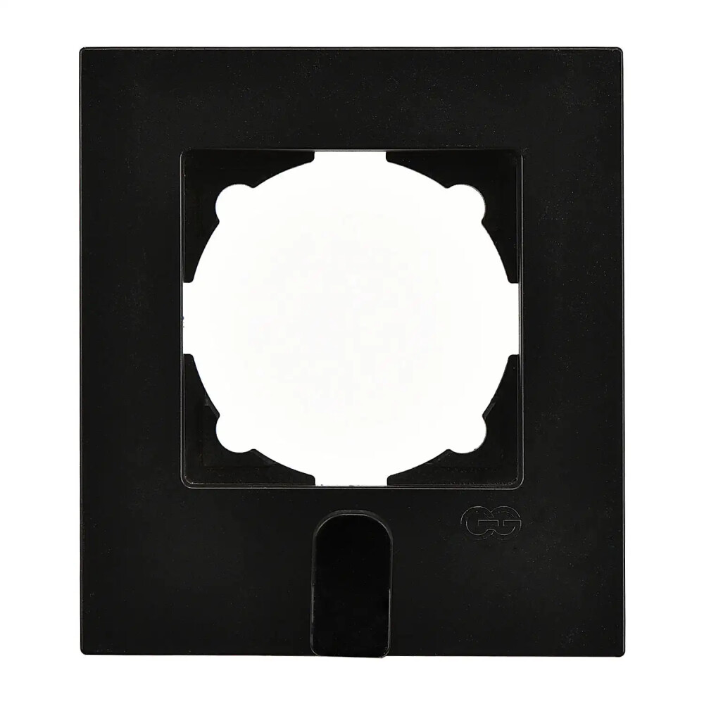 Eqona Pratik Anahtarlık Çerçeve, Metalik Siyah - Günsan Elektrik