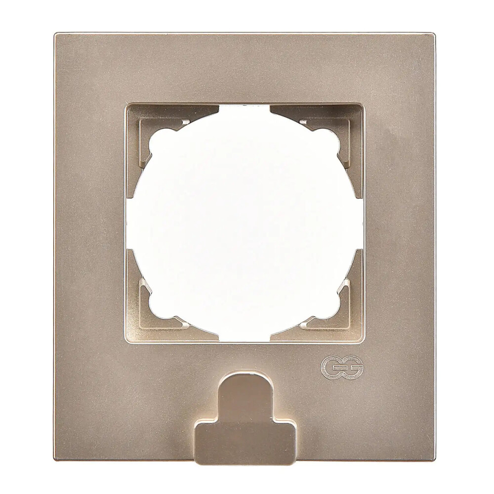 Eqona Pratik Notluk Çerçeve, Metalik Bej - Günsan Elektrik